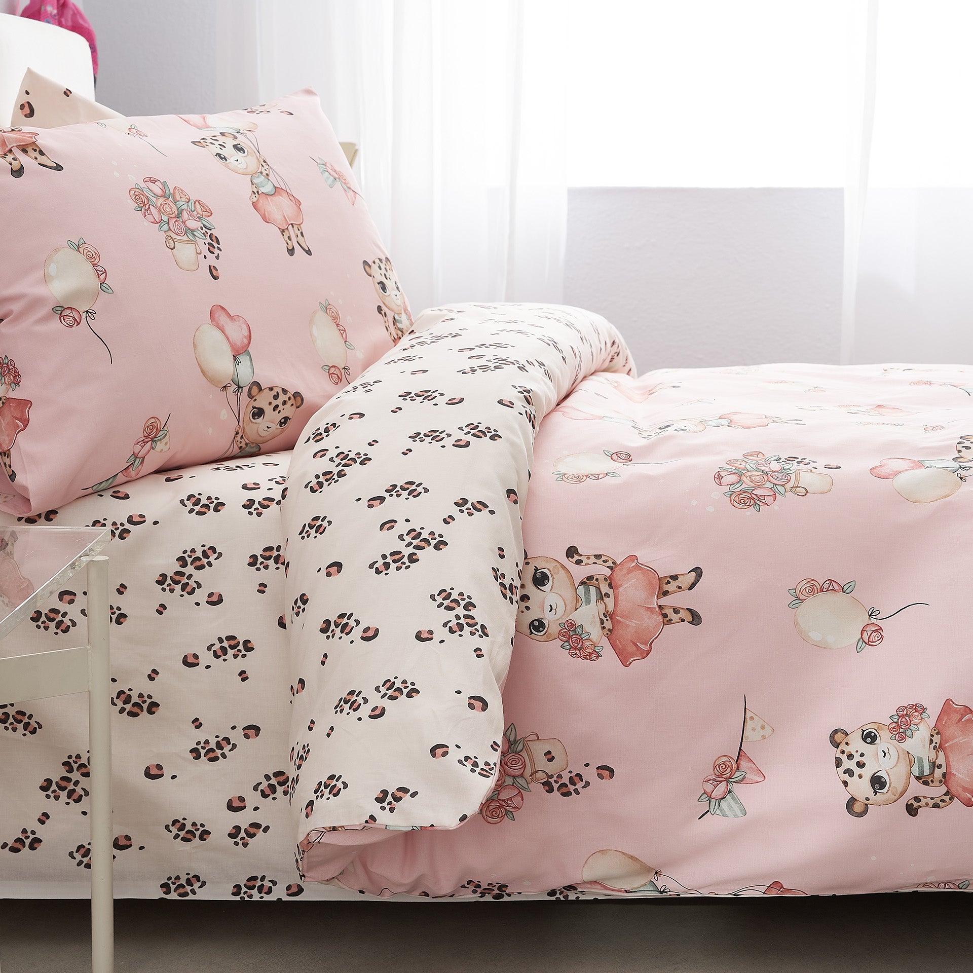 Set of 3 sheets 170X260 Children's Kitty
