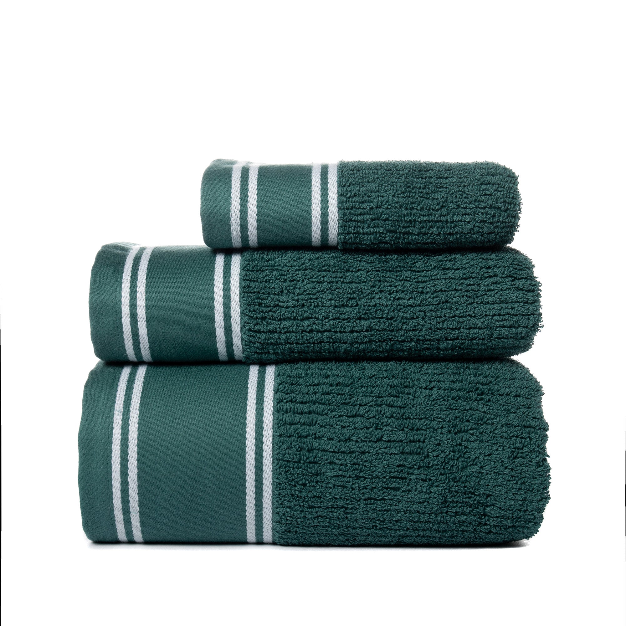 Towels Set of 3 Nadine Petrol