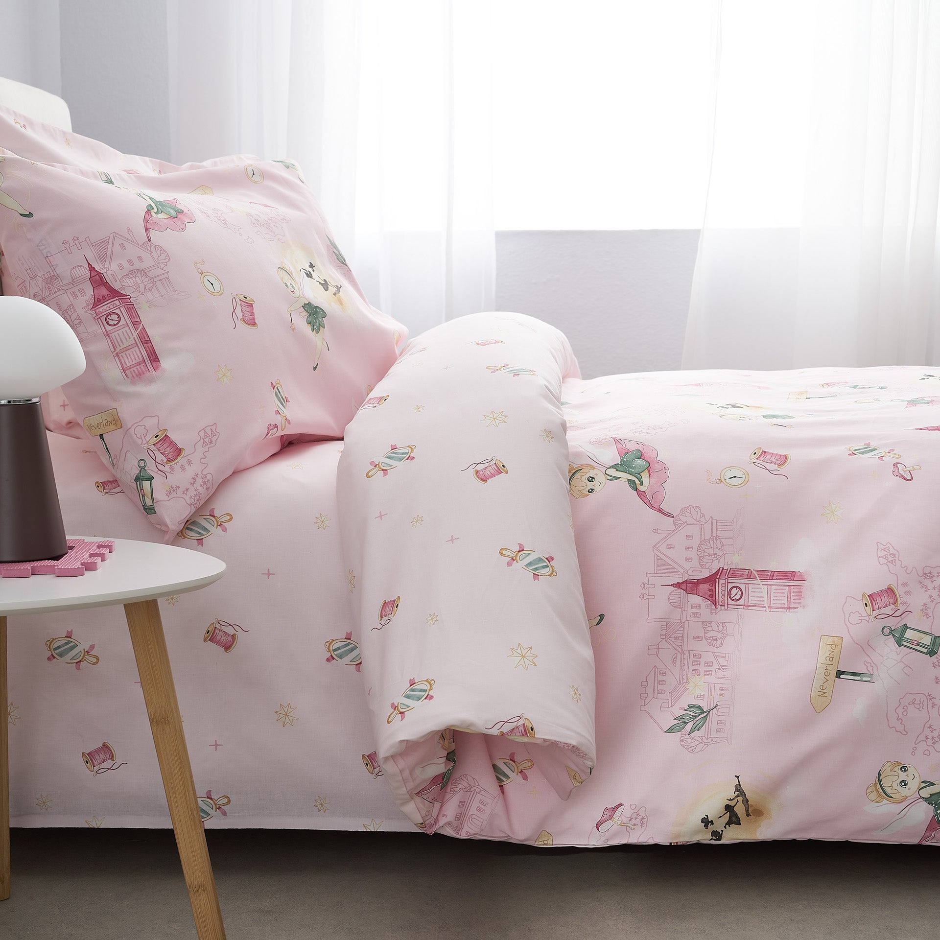 Set of 3 sheets 170X260 for children Rozy