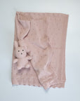 Baby blanket Bunny Toy Pink 80x100