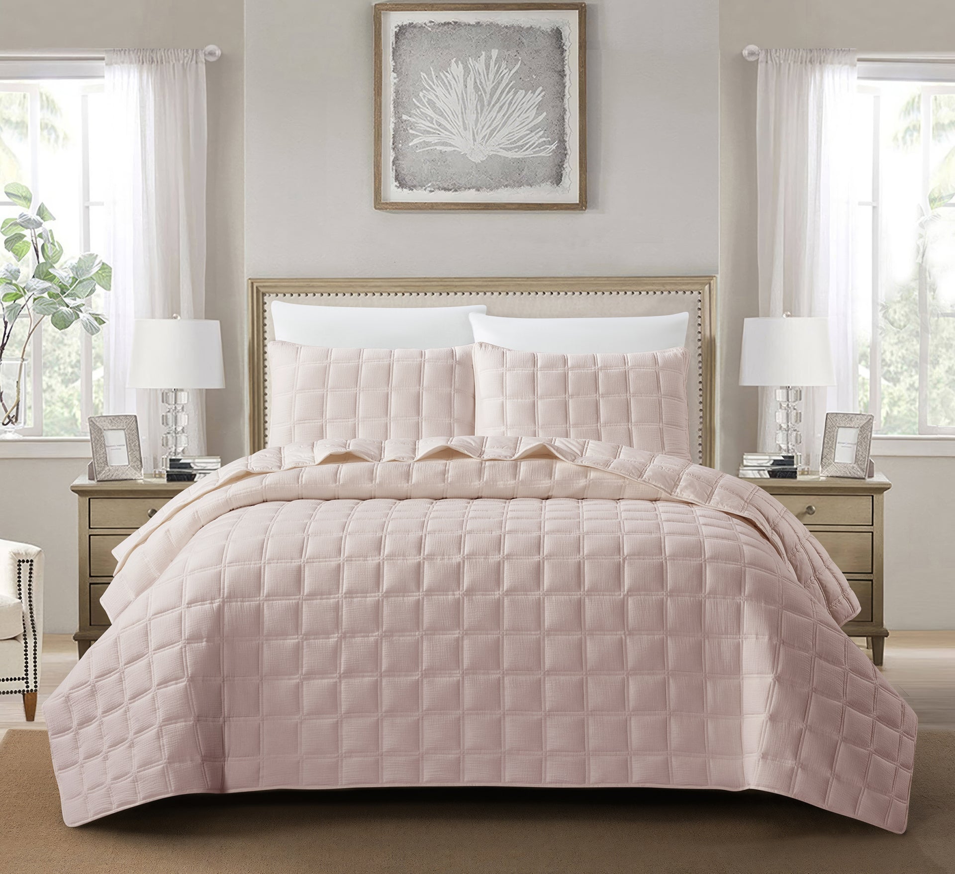 Savona (Rose) Bedspread-0