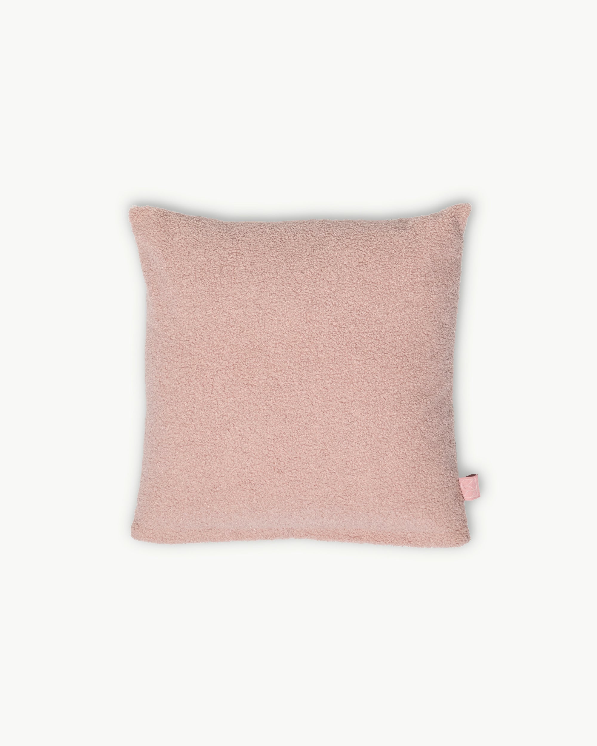 Decorative Pillow Case Symmetry Living 45X45 Sherpa Pink