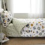 Set of 3 sheets 170X260 for children Rozy