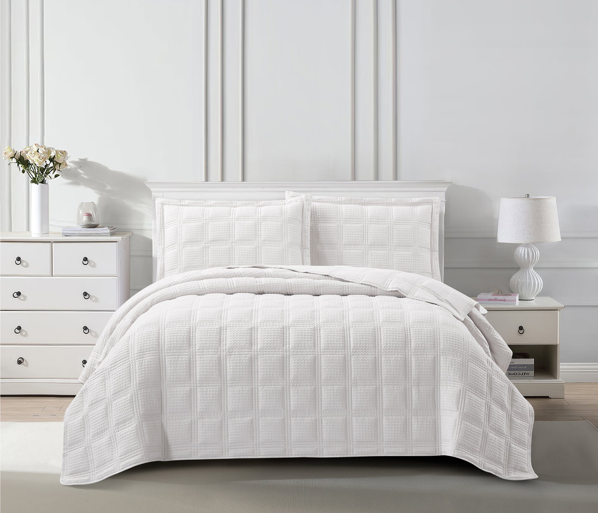 Toscana (White) Bedspread-1