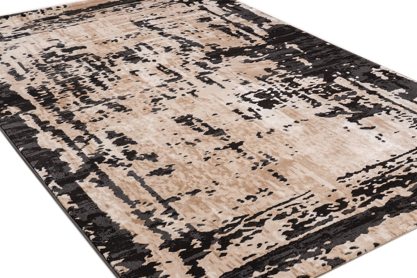ΧΑΛΙ VELVET 8168/Anthracite Beige - 200cm x 250cm-1