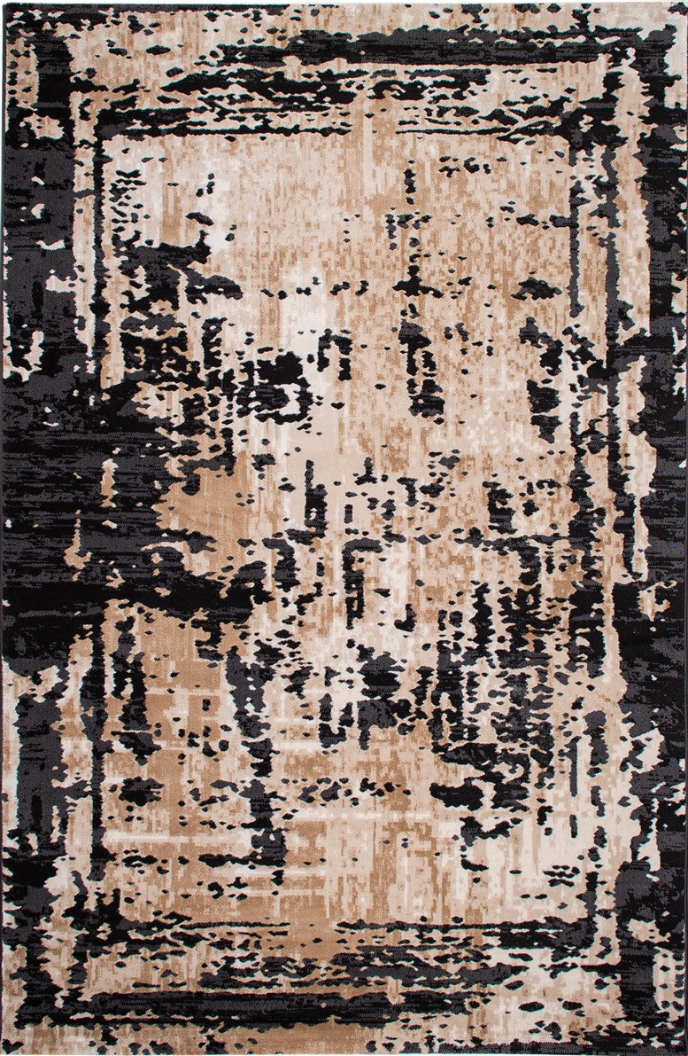 ΧΑΛΙ VELVET 8168/Anthracite Beige - 200cm x 250cm-0