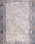 ΧΑΛΙ VELVET MODERN 9252/Beige White - 160cm x 230cm-0