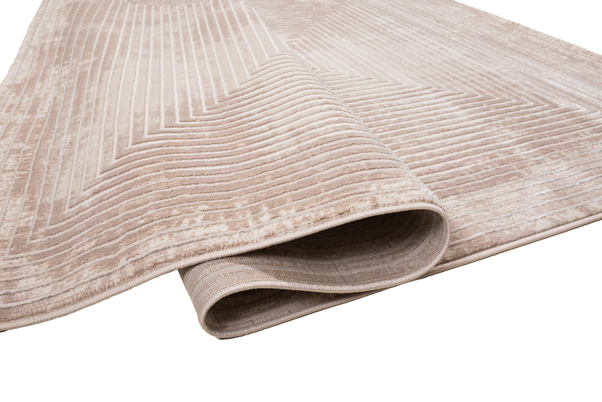 ΧΑΛΙ VELVET MODERN 9290/Cream Beige - 160cm x 230cm-3