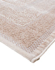 ΧΑΛΙ VELVET VINTAGE 9303/Cream Beige - 200εκ - Στρογγυλό-3