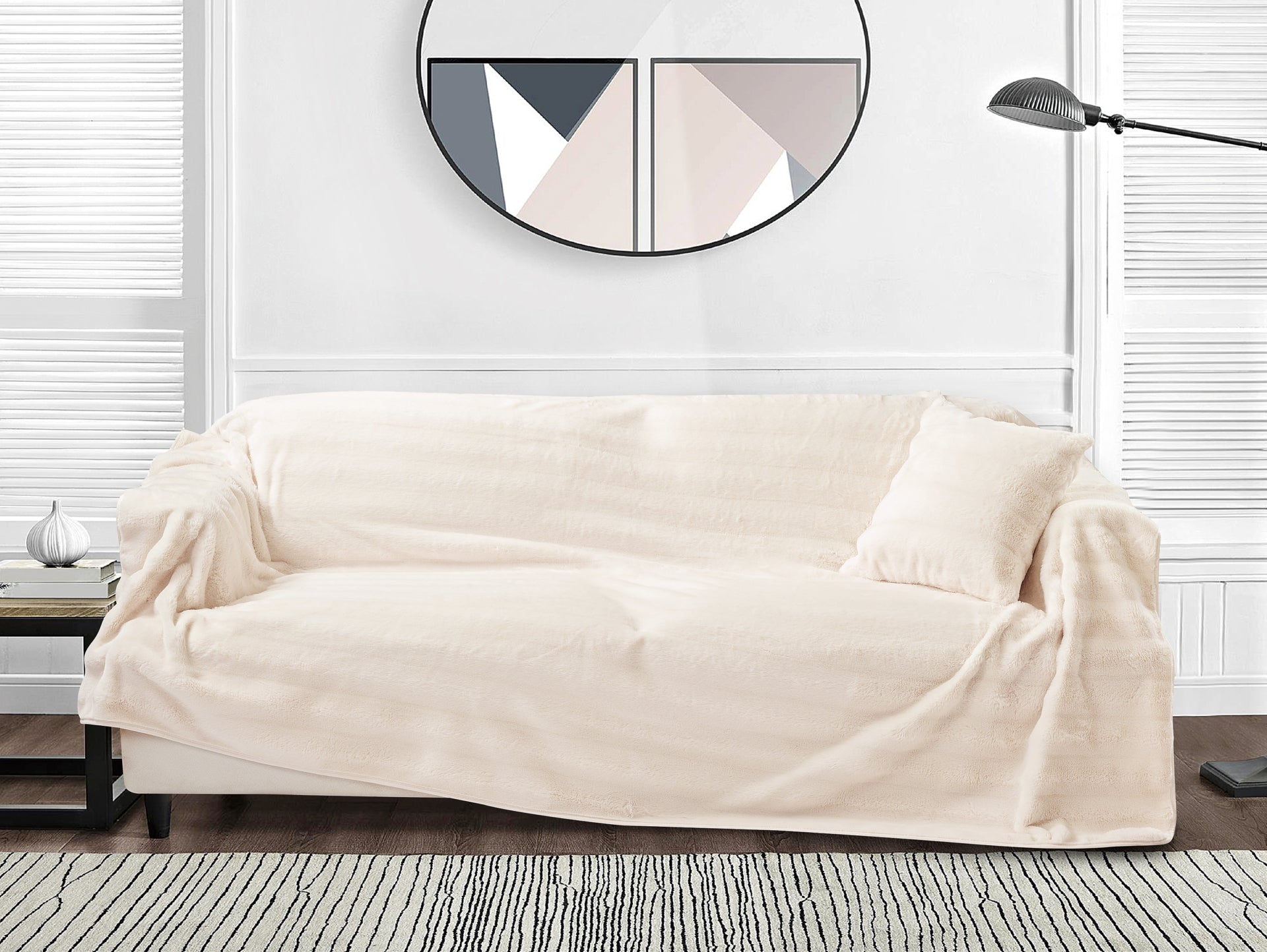 Volcano (Cream) Throw-0