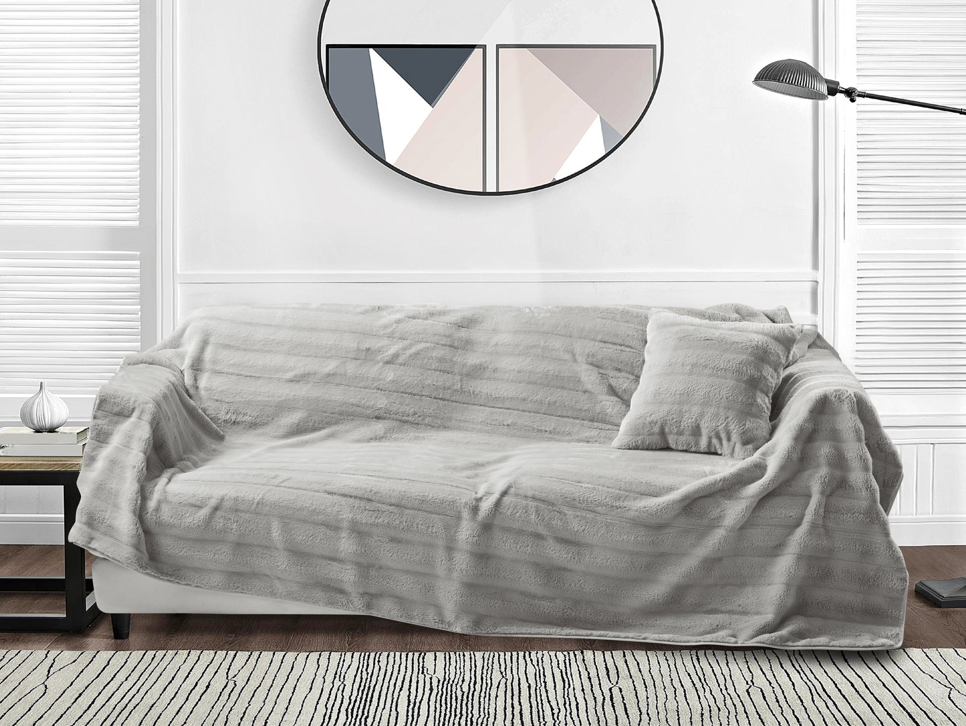 Volcano (Grey) Throw-0