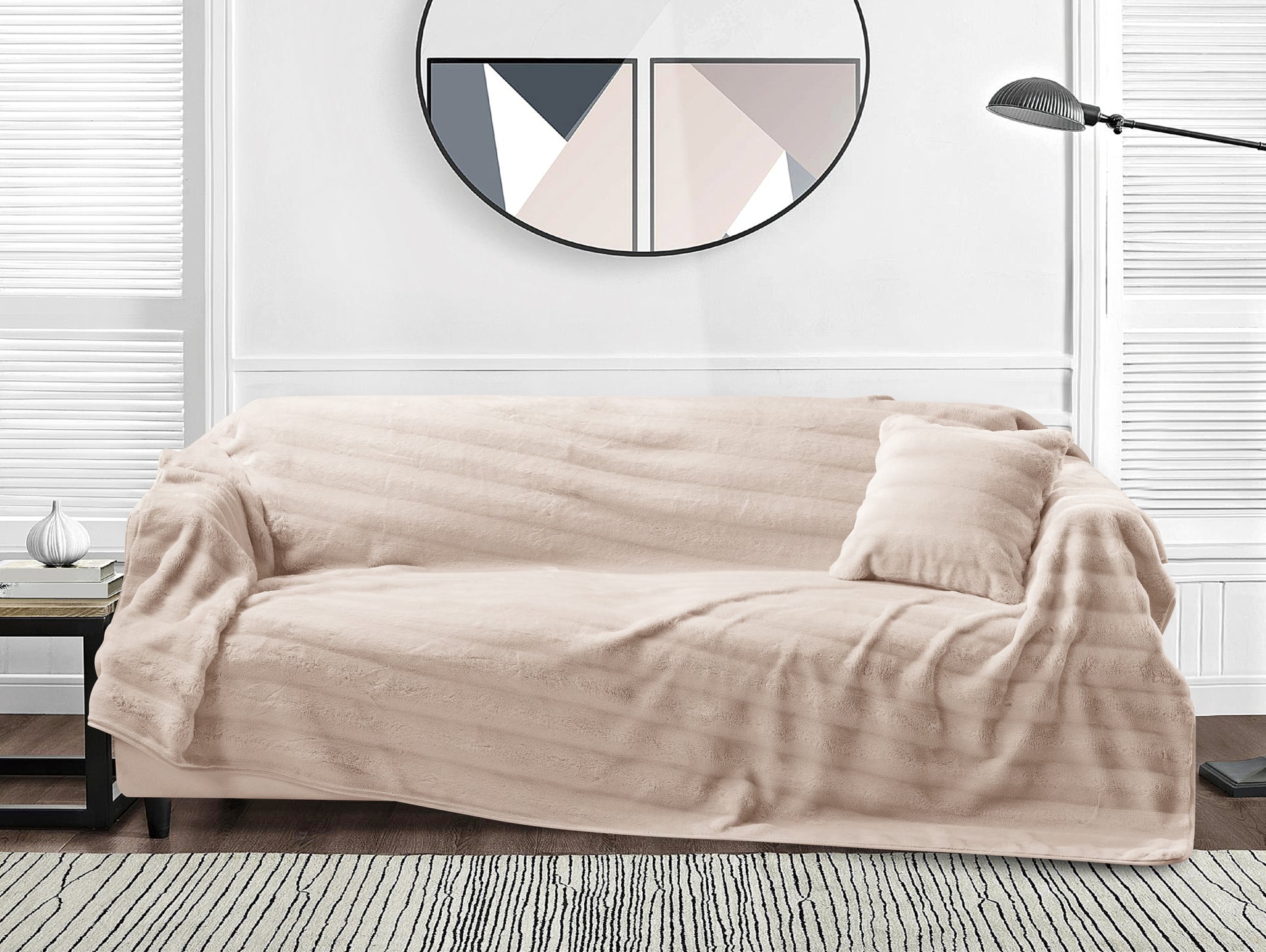 Volcano (Taupe) Throw-0