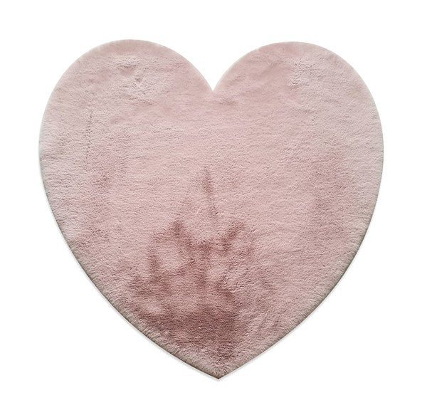 ΧΑΛΙ PUFFY FC19 PINK HEART ANTISLIP - 120X120Η  NewPlan-0