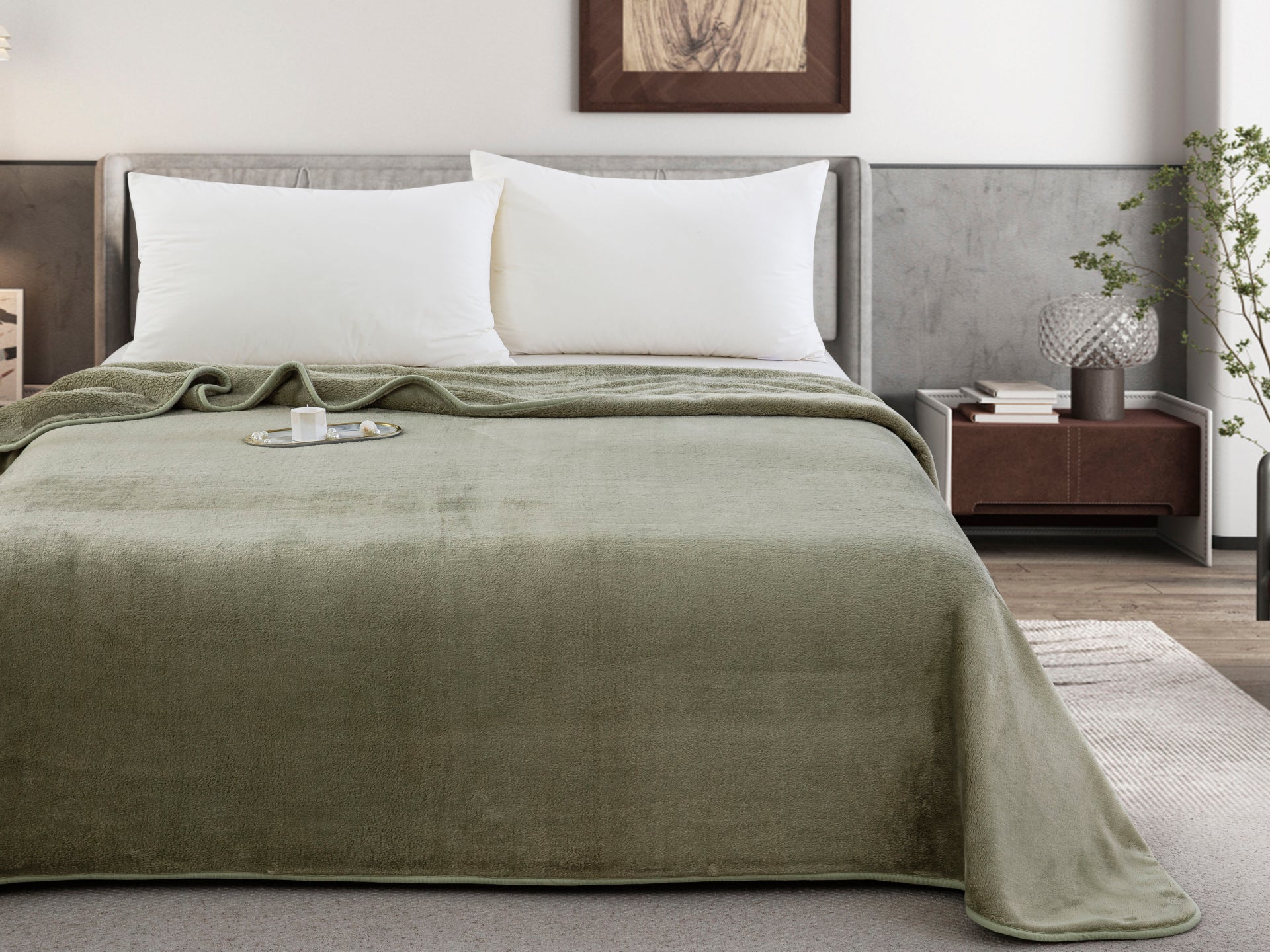 Zurigo (Green) Κουβέρτα/Blanket-0