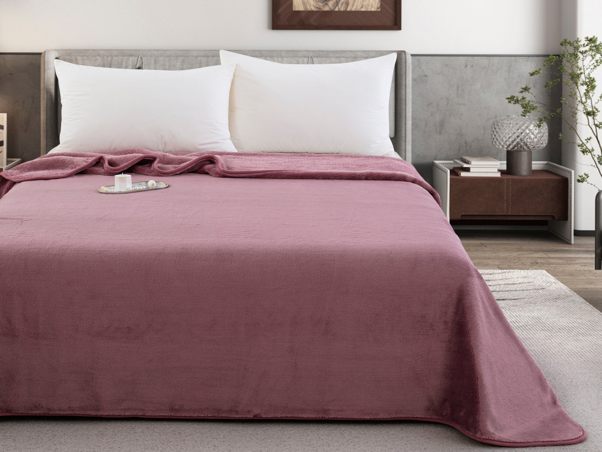 Zurigo (Lilac) Κουβέρτα/Blanket-0