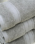 Towels Set of 3 pcs Lisbon grey