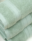 Towels Set of 3 pcs Lisbon mint