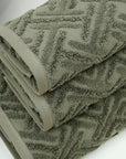 Towels Set of 3 pcs Milano Green