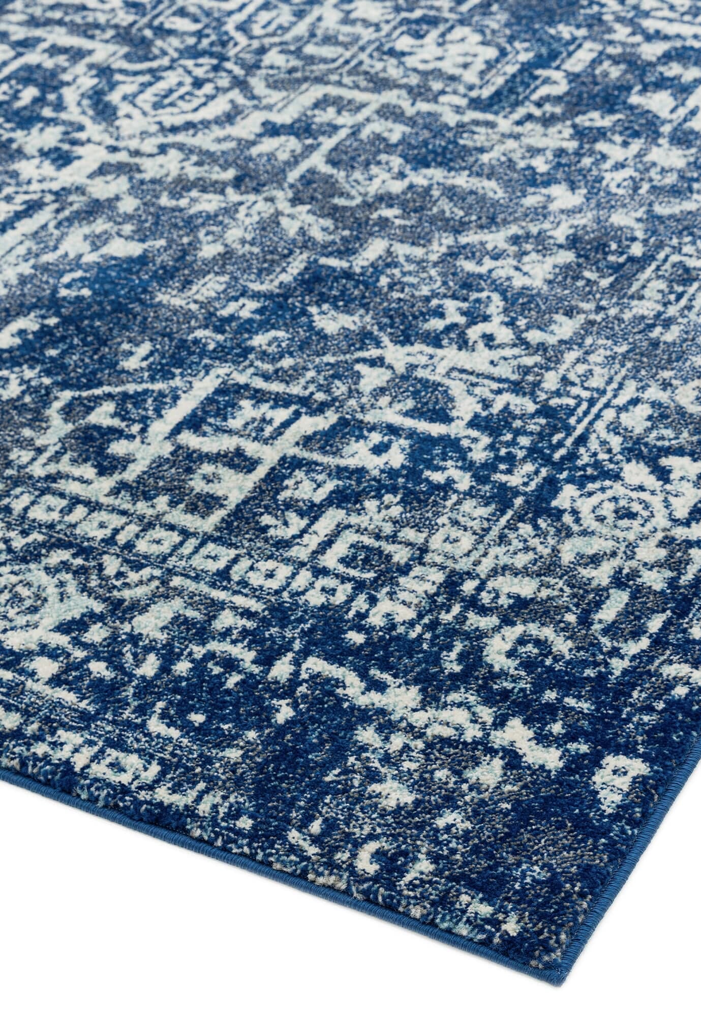 ΧΑΛΙ ASIATIC LONDON NOVA ANTIQUE NAVY - 120cm x 170cm-2