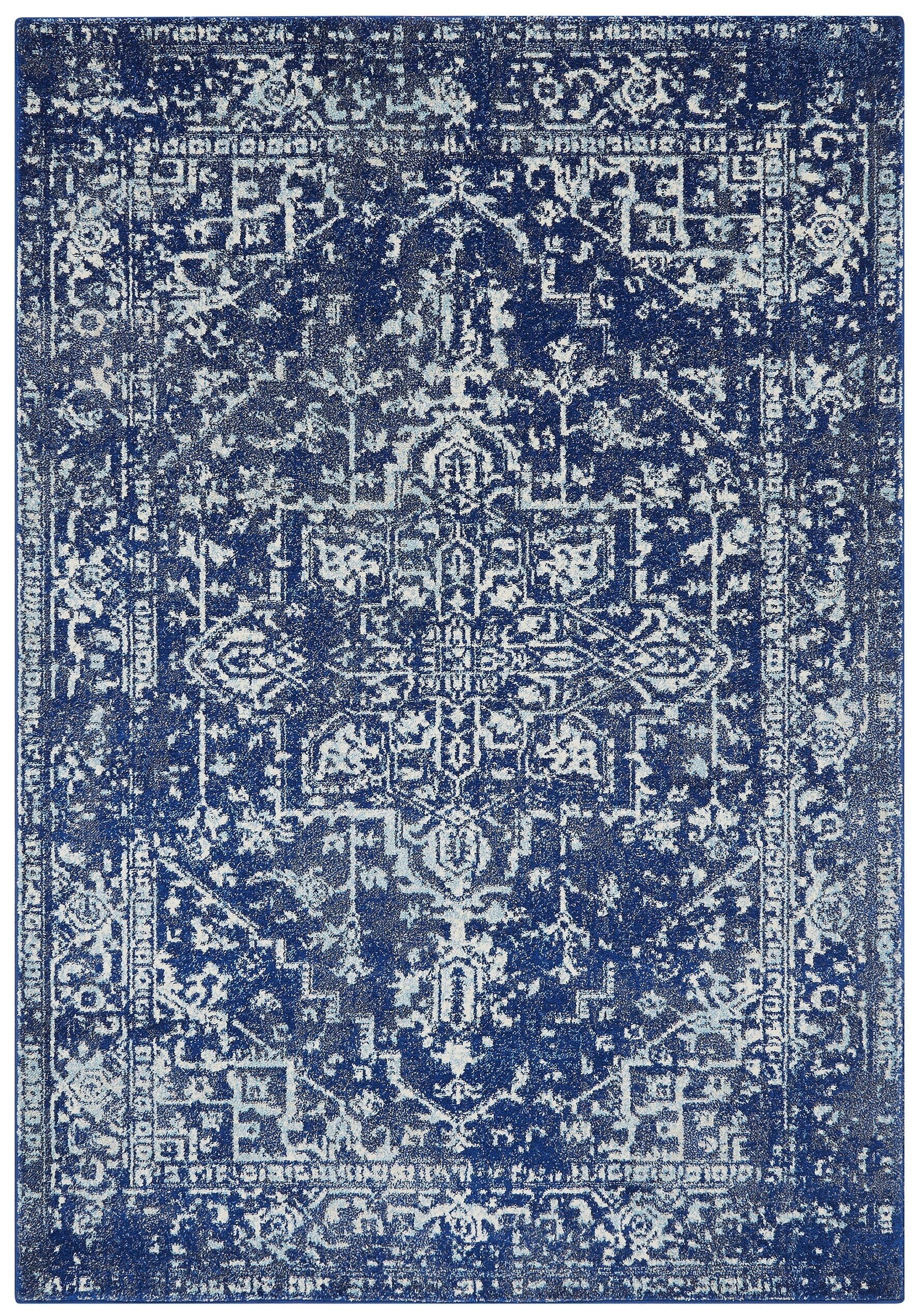 ΧΑΛΙ ASIATIC LONDON NOVA ANTIQUE NAVY - 160cm x 230cm-0