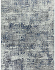 ΧΑΛΙ ASIATIC LONDON ORION ABSTRACT BLUE METALLIC - 200cm x 290cm-0