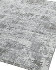 ΧΑΛΙ ASIATIC LONDON ORION ABSTRACT SILVER METALLIC - 200cm x 290cm-2