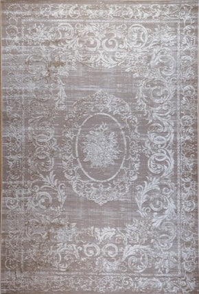 ΧΑΛΙ VELVET VINTAGE 4664/Cream Beige - 160εκ - Στρόγγυλο-0