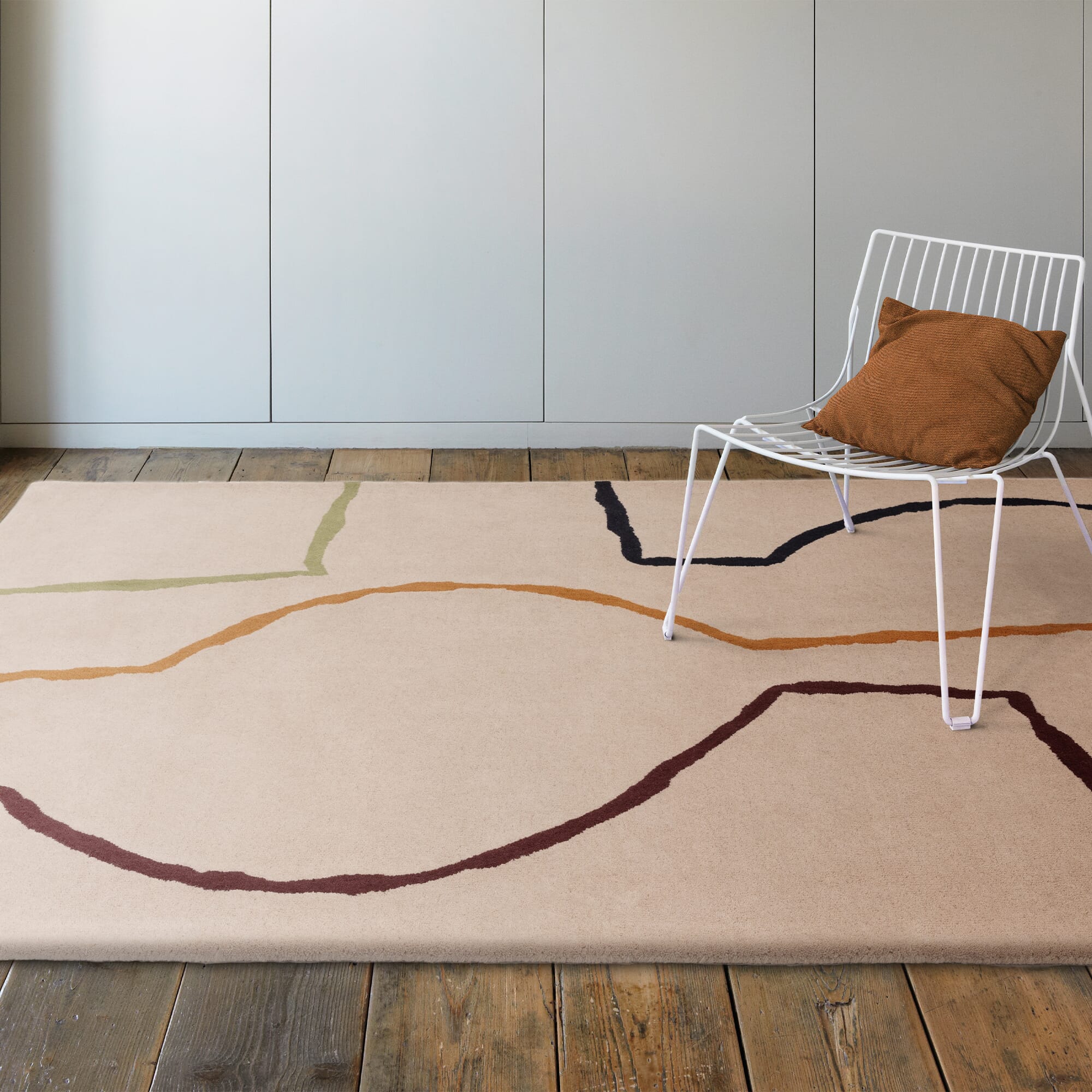 ΧΑΛΙ ASIATIC LONDON REEF LINEAR MULTI - 120cm x 170cm-1