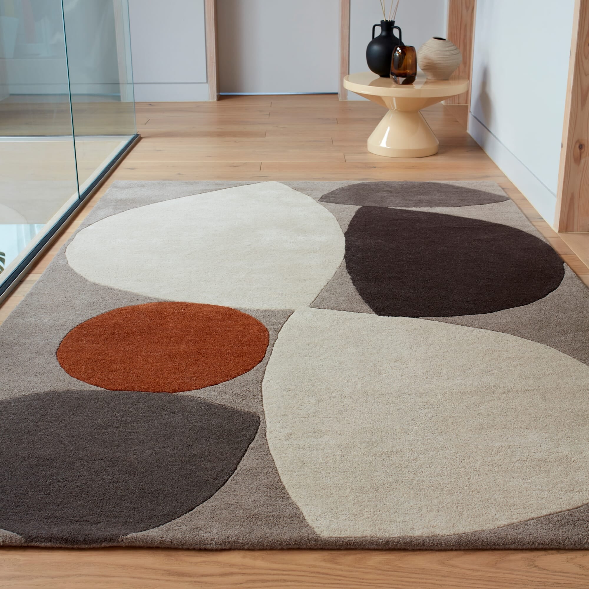 ΧΑΛΙ ASIATIC LONDON REEF MID CENTURY GREY - 160cm x 230cm-1