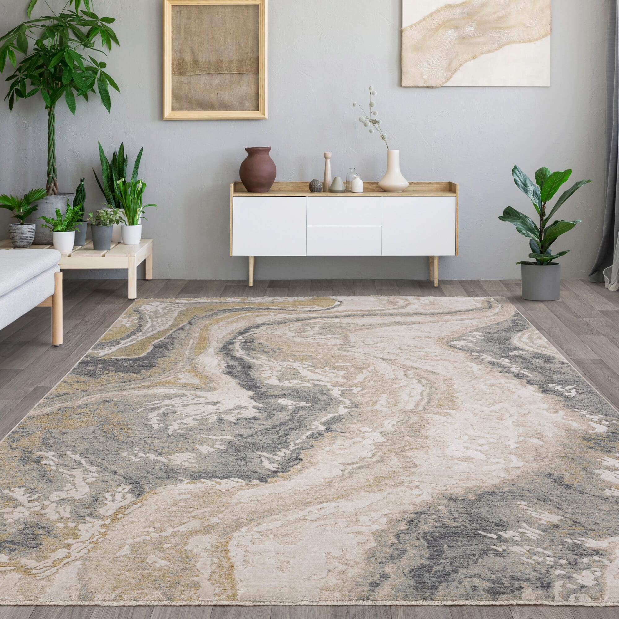 ΧΑΛΙ ASIATIC LONDON SEVILLE ORO - 160cm x 230cm-1