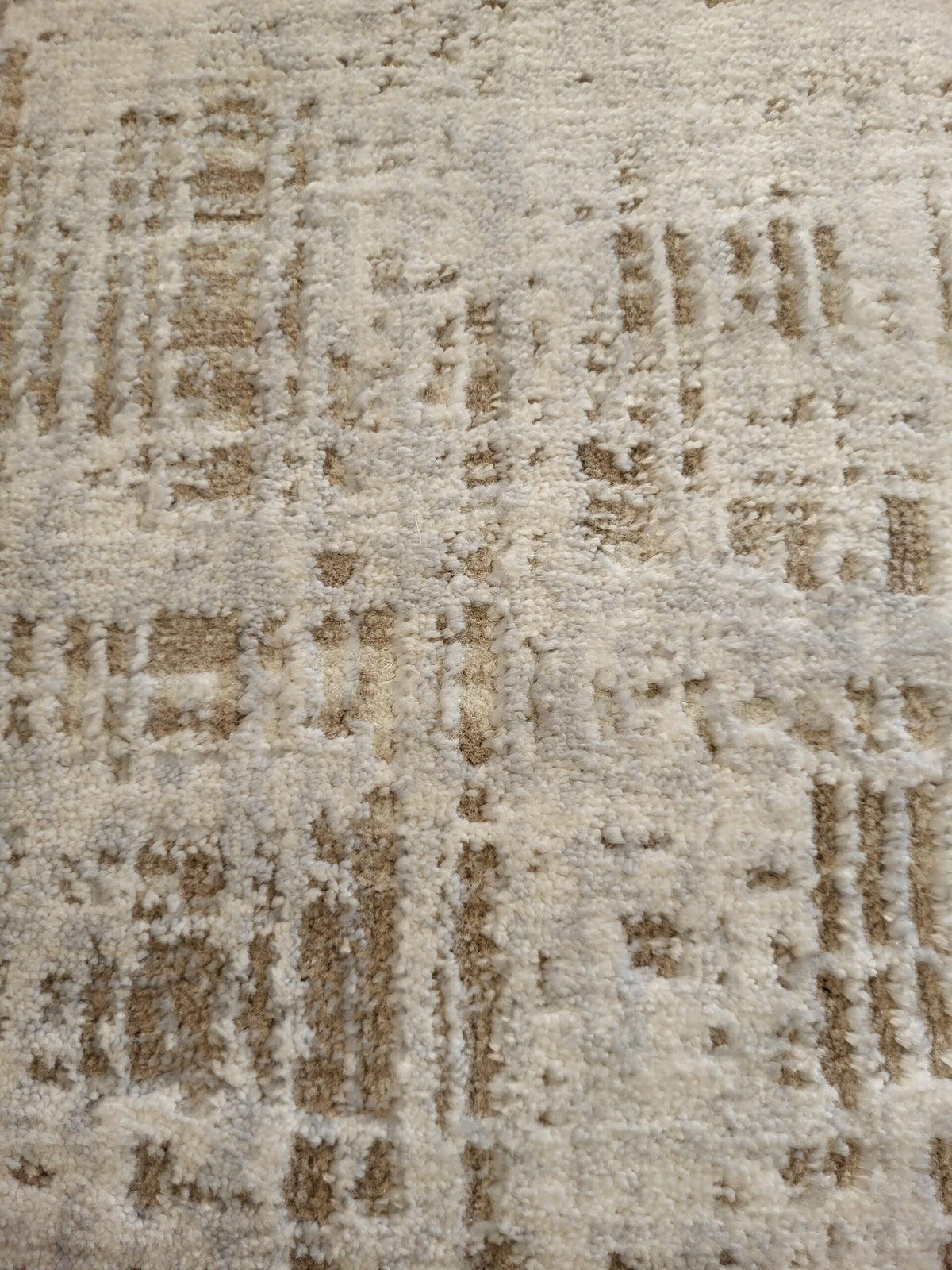 ΧΑΛΙ VELVET MODERN 9817/Beige White - 200cm x 290cm-1