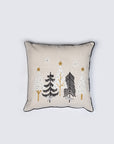 Pillow 45X45 Christmas Tree Blue