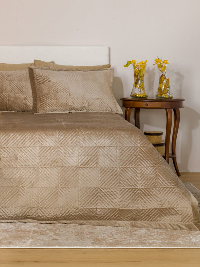 Luxury Triangle Coffee Decorative Pillowcase Set