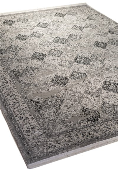 ΧΑΛΙ PEARL 8438 DARK GREY-ANTHRACITE - 160cm x 230cm-1