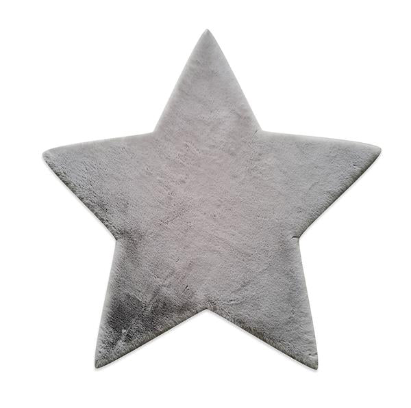 ΧΑΛΙ PUFFY FC6 LIGHT GREY STAR ANTISLIP - 160X160  NewPlan-0