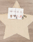 ΧΑΛΙ PUFFY FC3B BEIGE STAR ANTISLIP - 160X160  NewPlan-4