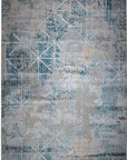 ΧΑΛΙ PEARL 644 GREY-LIGHT BLUE - 133cm x 190cm-0