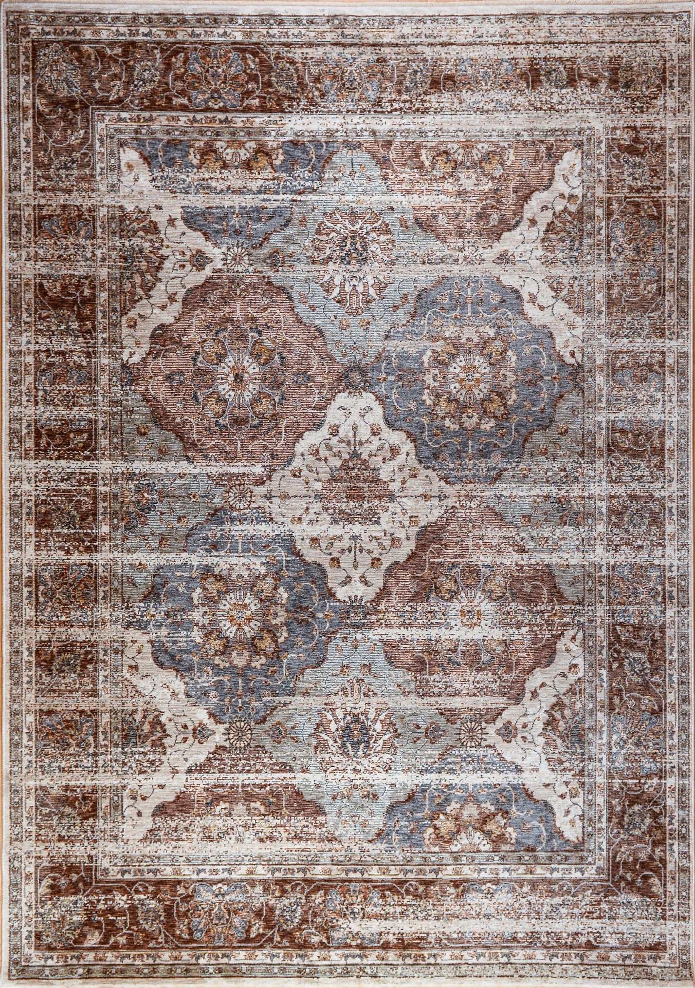 ΧΑΛΙ IMPERIAL 1801/V CREAM-TERRA - 240cm x 300cm-0