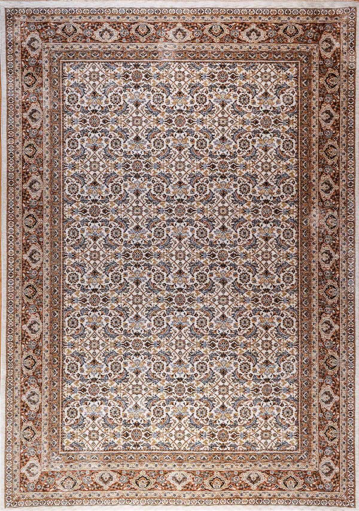 ΧΑΛΙ IMPERIAL 2061/U CREAM-TERRA - 160cm x 230cm-0