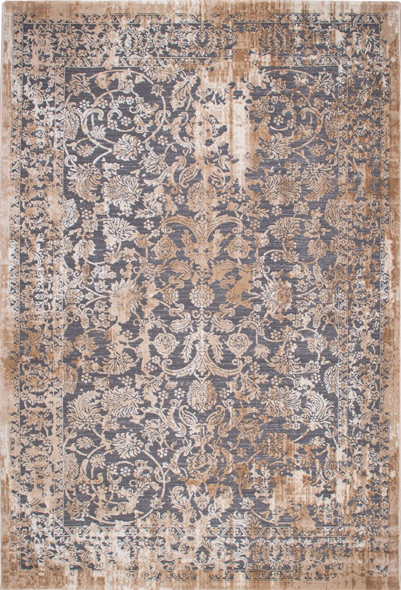 ΧΑΛΙ VELVET 6017/Grey Beige - 160cm x 230cm-0