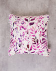 Decorative Pillow Case Symmetry Living 45X45 Foglio Purple