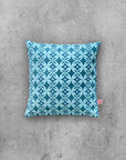 Symmetry Living Decorative Pillow Case 45X45 Jackie Turquoise-Pacific