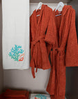 Paloma Terracotta bathrobe