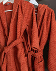 Paloma Terracotta bathrobe